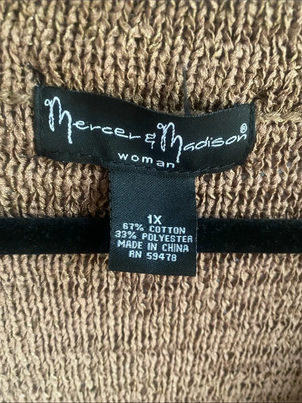 mercer & madison open front